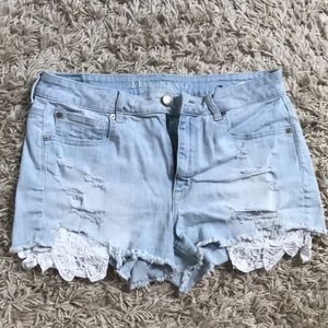 Super stretch high-rise shorts